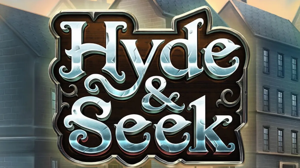 Tampilan layar permainan slot Hyde & Seek dengan tema Halloween yang misterius namun ramah.